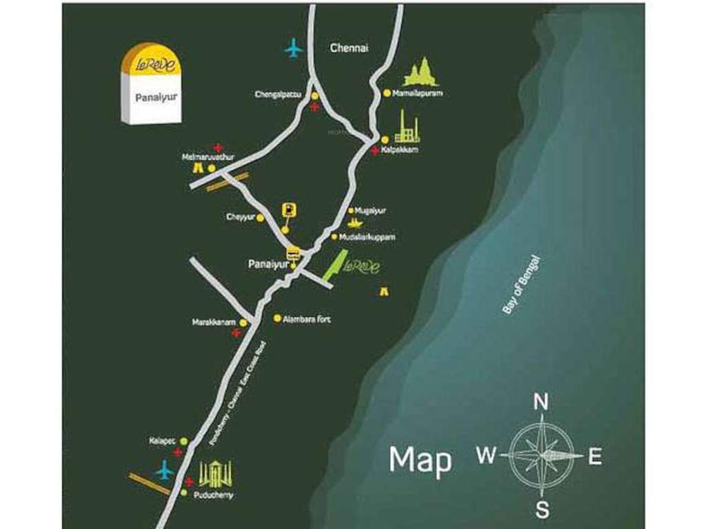  le reve Location Plan