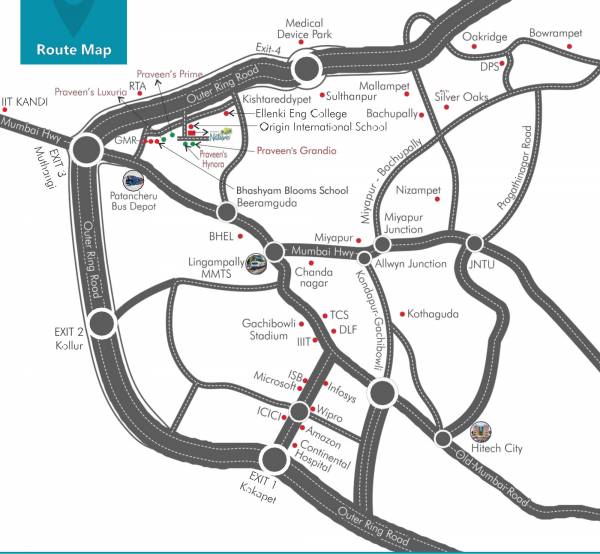  praveens-nature-phase-ii Location Plan