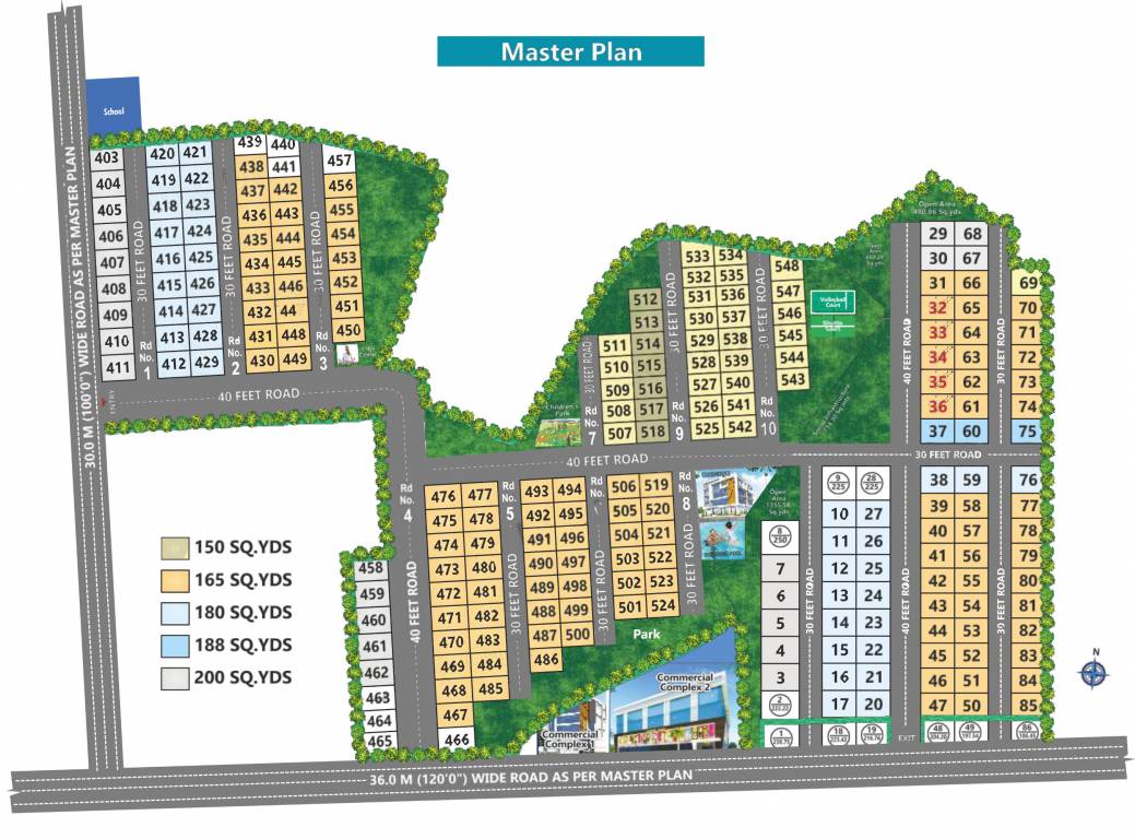  praveens nature phase ii Master Plan