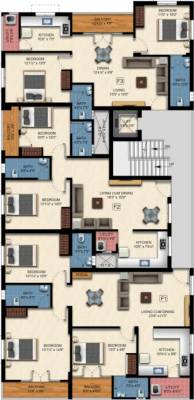  amaravathi Amaravathi Cluster Plan For 1st  Floor