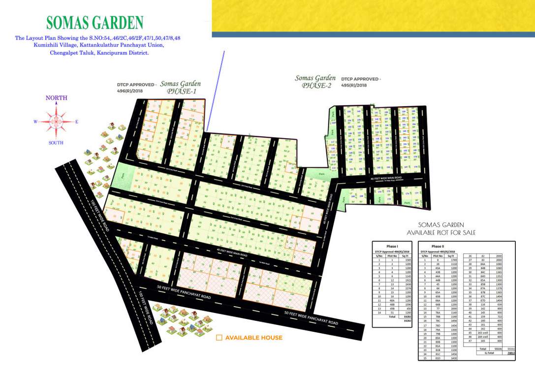  somas garden Layout Plan