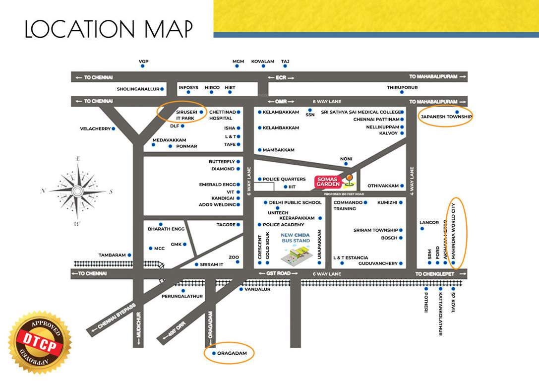  somas garden Location Plan
