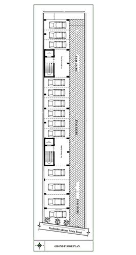  lakshmikantham-flats Lakshmikantham Flats Cluster Plan for ground Floor
