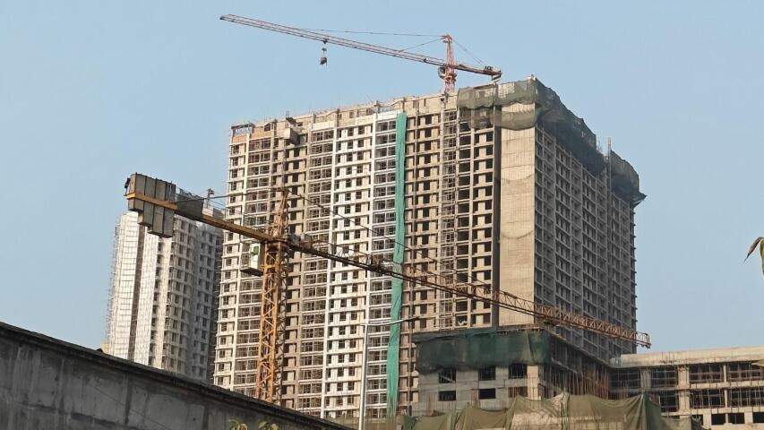  nest phase 2 Wing A of Dosti Dove Building Construction Status Feb 25