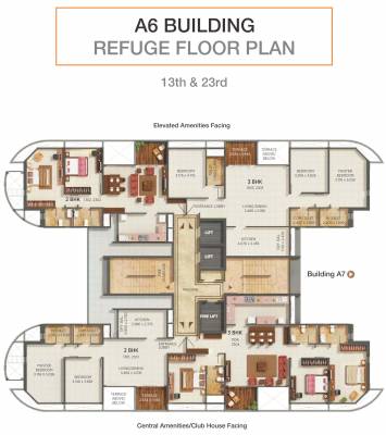  prospera-a6 A6 Cluster Plan from 13th And 23th Floor