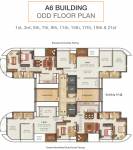  prospera-a6 A6 Cluster Plan from 1st, 3rd, 5th, 7th, 9th, 11th, 17th, 19th And 21th Floor