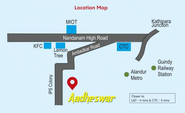  aadheeswar Location Plan