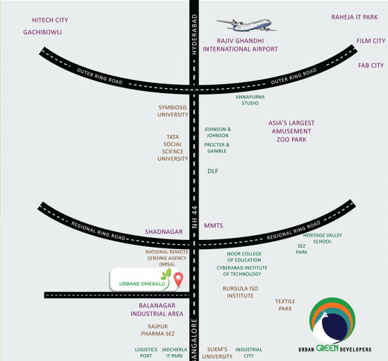  emerald Location Plan