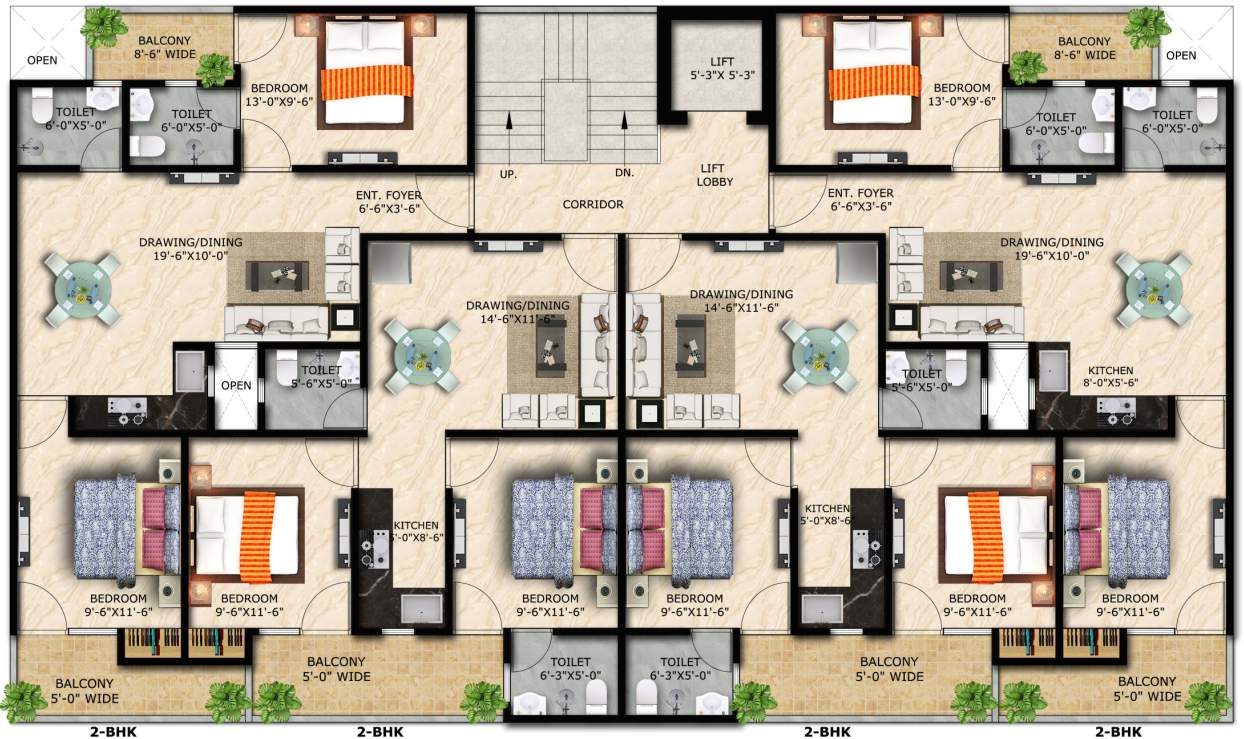  ambrosia luxury homes Ambrosia Luxury Homes Cluster Plan