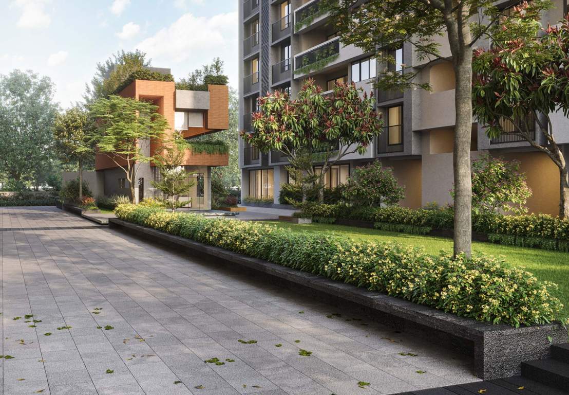  skydeck serene Landscape Garden and Tree Planting