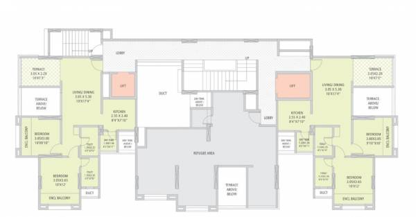  silverland-residency-phase-ii H Cluster Plan for 7th Floor