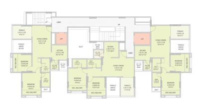  silverland-residency-phase-ii H Cluster Plan from 3rd to 11th Floor