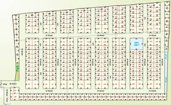  green-city-extension-iii Layout Plan