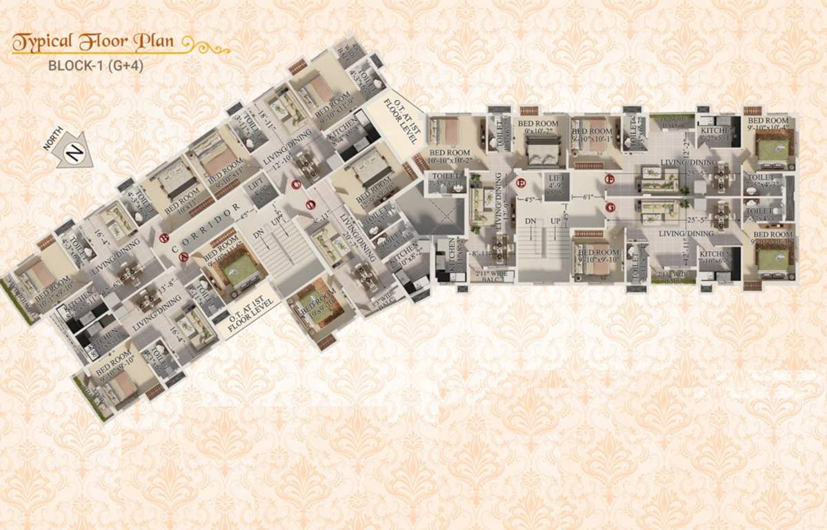  royal vistas 1st to 4th Floor