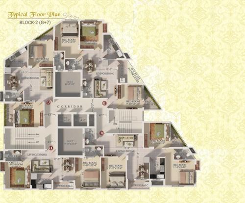  royal-vistas 1st to 7th Floor