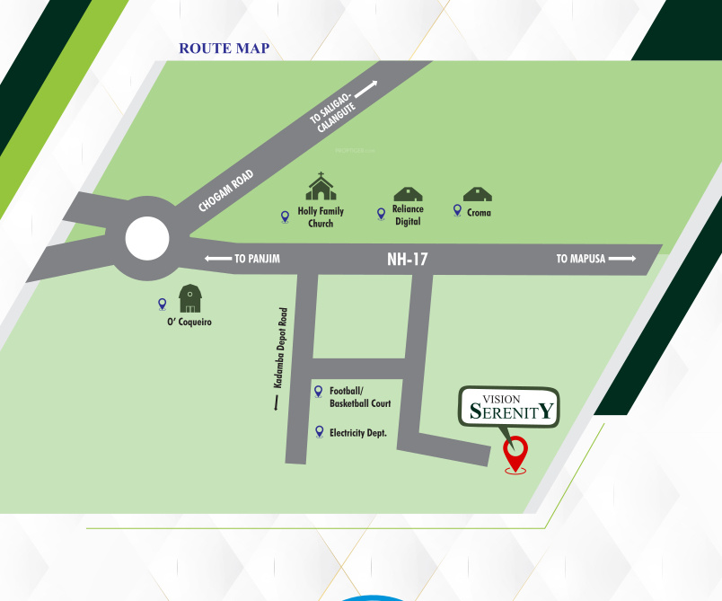  serenity Location Plan