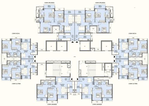 Atthis At L And T Realty Elixir Reserve Typical Cluster Plan atthis-at-l-and-t-realty-elixir-reserve Atthis At L And T Realty Elixir Reserve Typical Cluster Plan