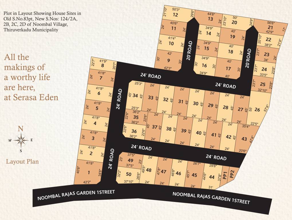  serasa eden Master Plan