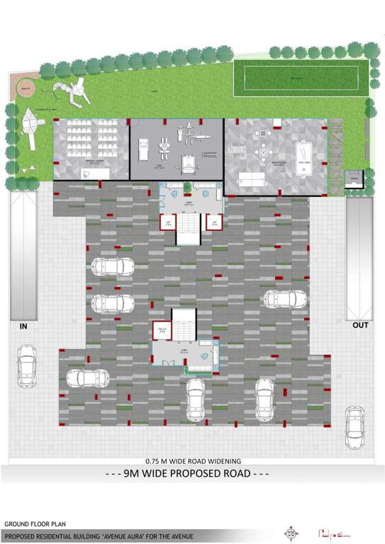  the aura The Avenue Aura Cluster Plan