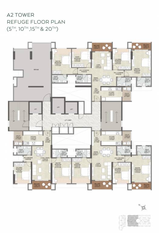  jade skyline Jade Skyline Wing A2 Cluster Plan
