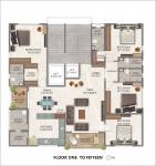 Pooja Vertex Apartment Cluster Plan  vertex-apartment Pooja Vertex Apartment Cluster Plan