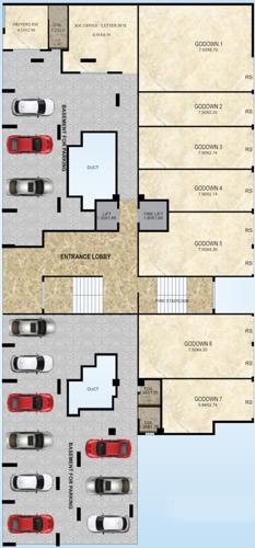  s-a-patil-nagar-garden-view-chs S A Patil Nagar Garden View CHS Cluster Plan Lower Ground Floor