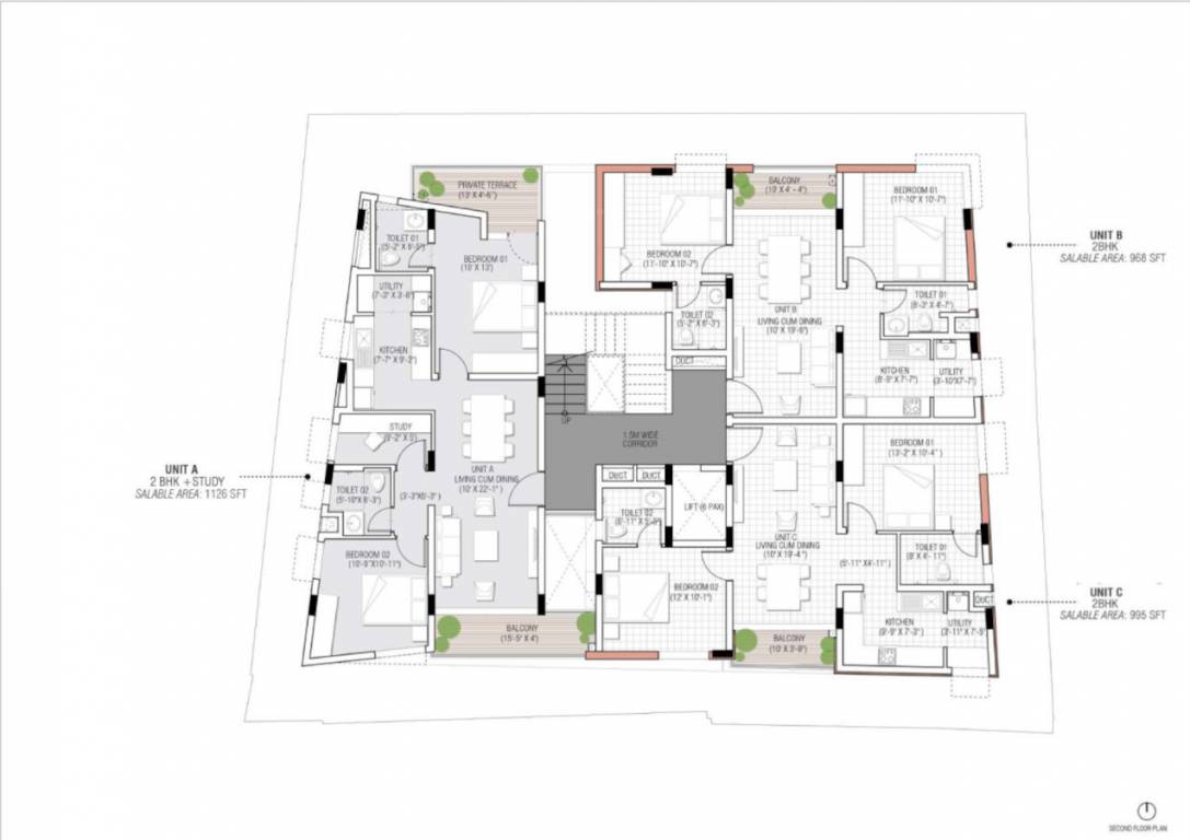  homes Homes Cluster Plan