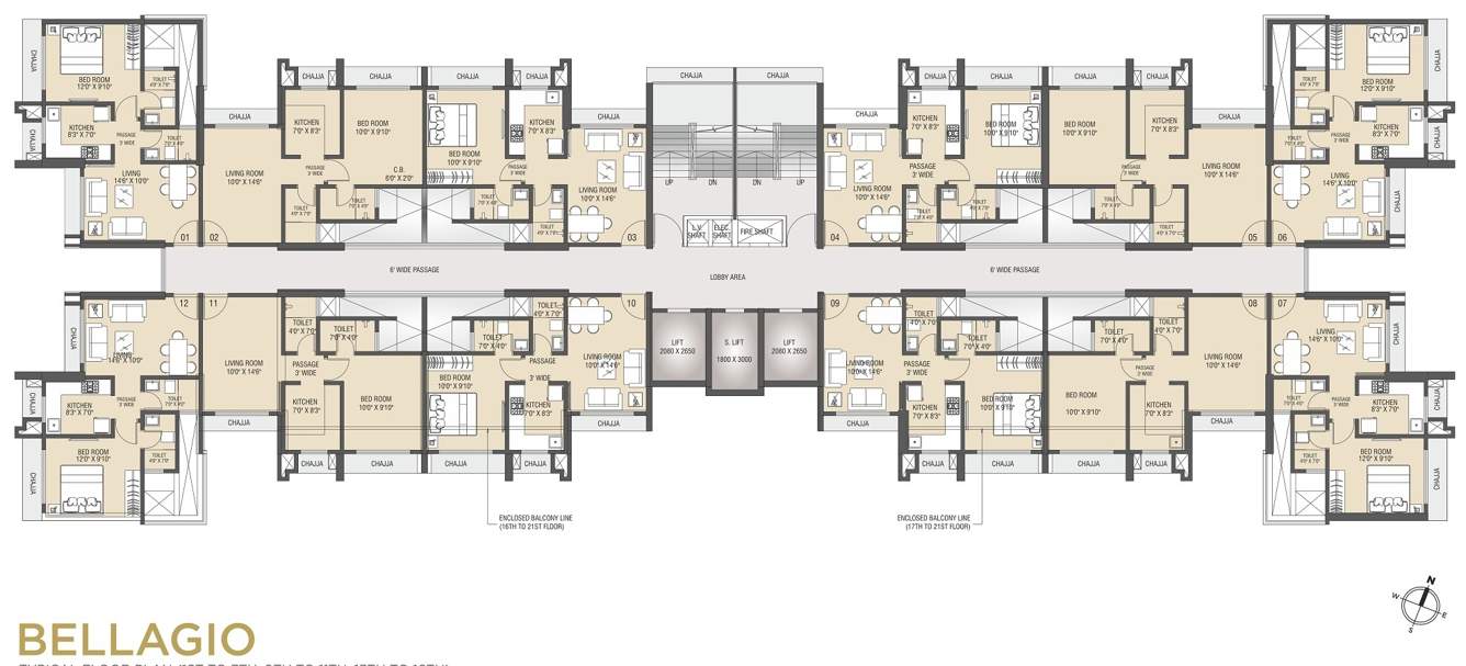  cascade avenue bellagio Bellagio Cluster Plan