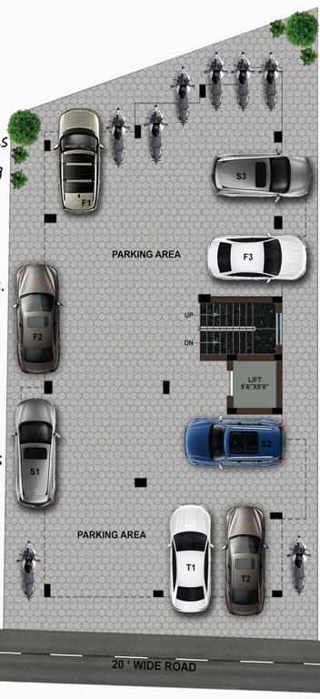  dior Dior Cluster Plan For Ground Floor