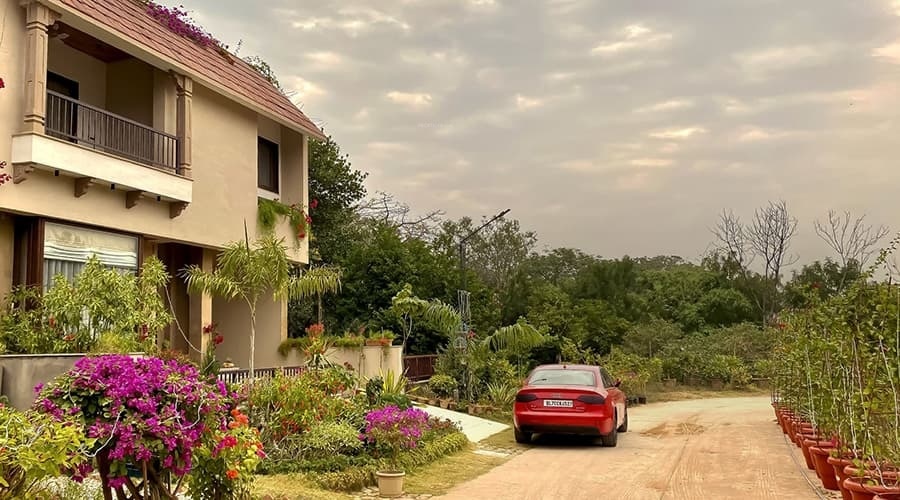  vanashraya villa Elevation