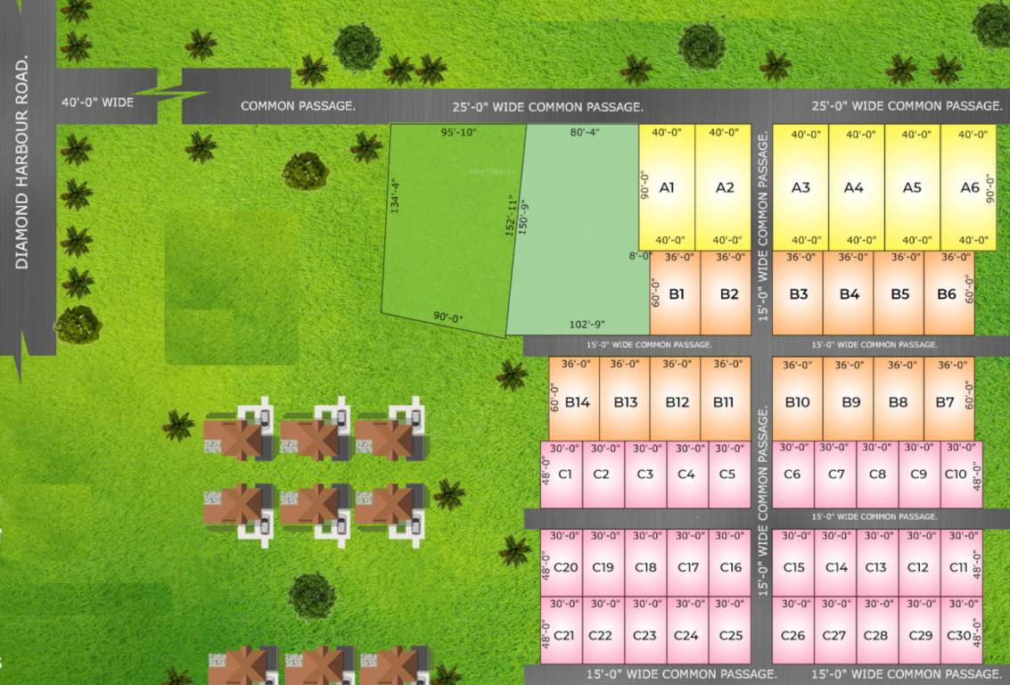  dakshini township Layout Plan