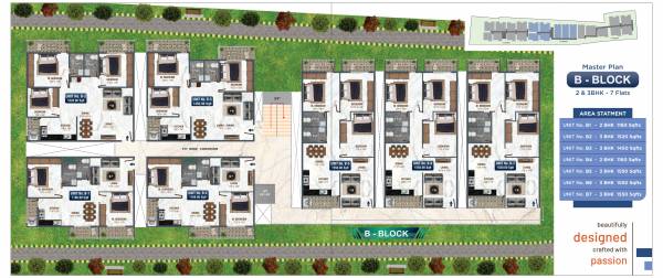  gracious A Block Cluster Plan