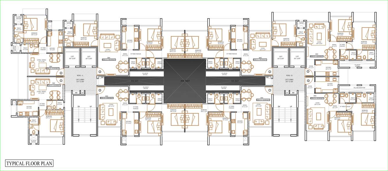  samarth aura phase 1 A Wing Cluster Plan