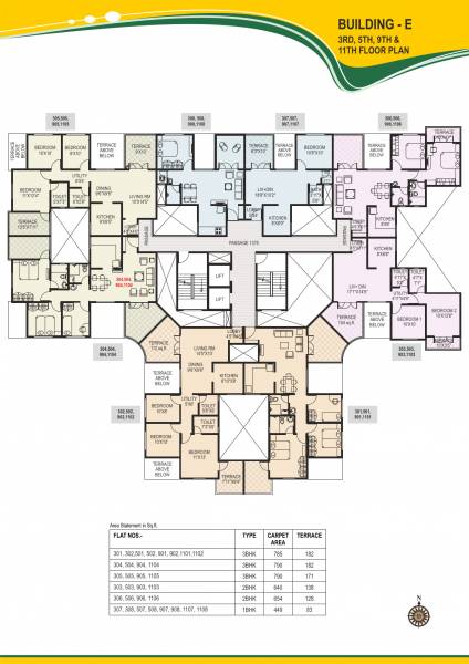  madhukosh-e Madhukosh E Cluster Plan