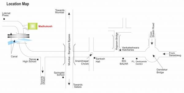  madhukosh-e Location Plan