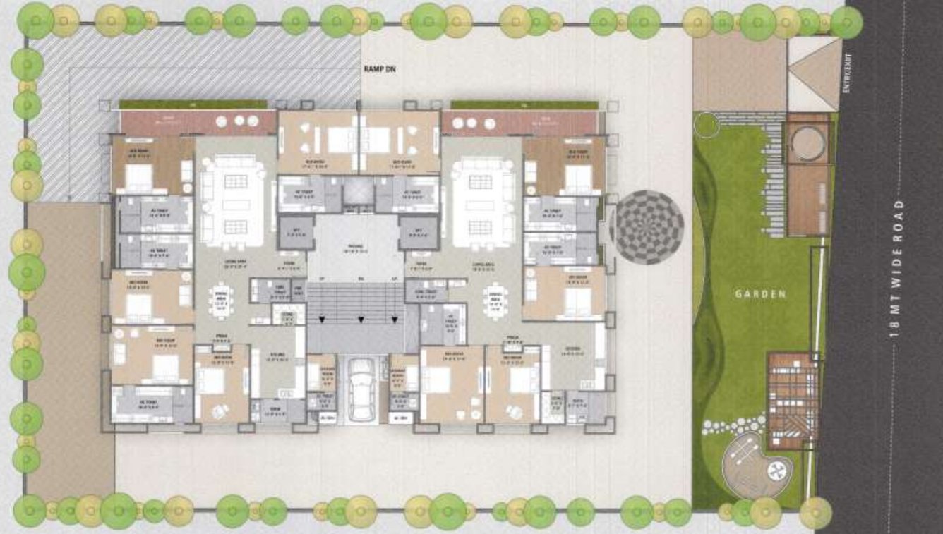  the monolith The Monolith Cluster Plan From 2nd to 12th Floor