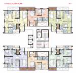 Prima Angulus Cluster Plan from 2nd, 3rd, 5th. 6th, 7th, 8th, 10th, 11th, 12th, 13th and 15th Floor  prima-angulus Prima Angulus Cluster Plan from 2nd, 3rd, 5th. 6th, 7th, 8th, 10th, 11th, 12th, 13th and 15th Floor