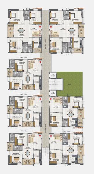  vivanta-block-e Vivanta Block E Cluster Plan