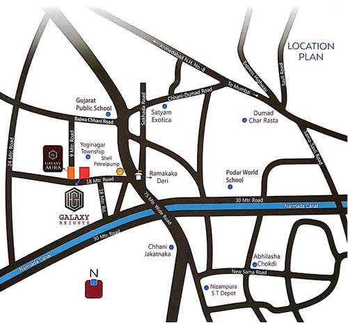  heights Location Plan
