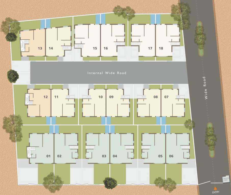  sharnam bungalows Layout Plan