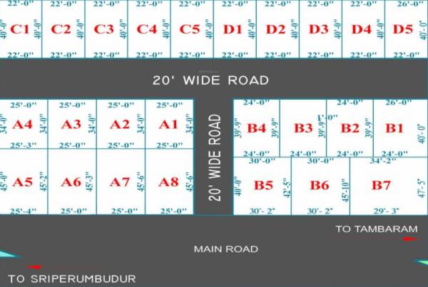  green-agate Layout Plan