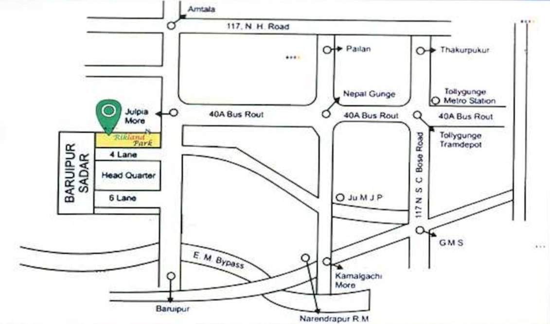  land park Location Plan