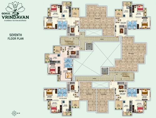  gokul-vrindavan-wing-shrirang Gokul Vrindavan Wing Shrirang Cluster Plan
