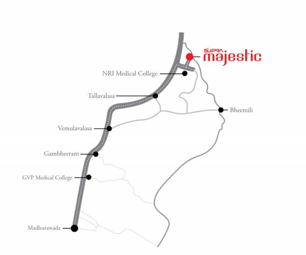  majestic Location Plan