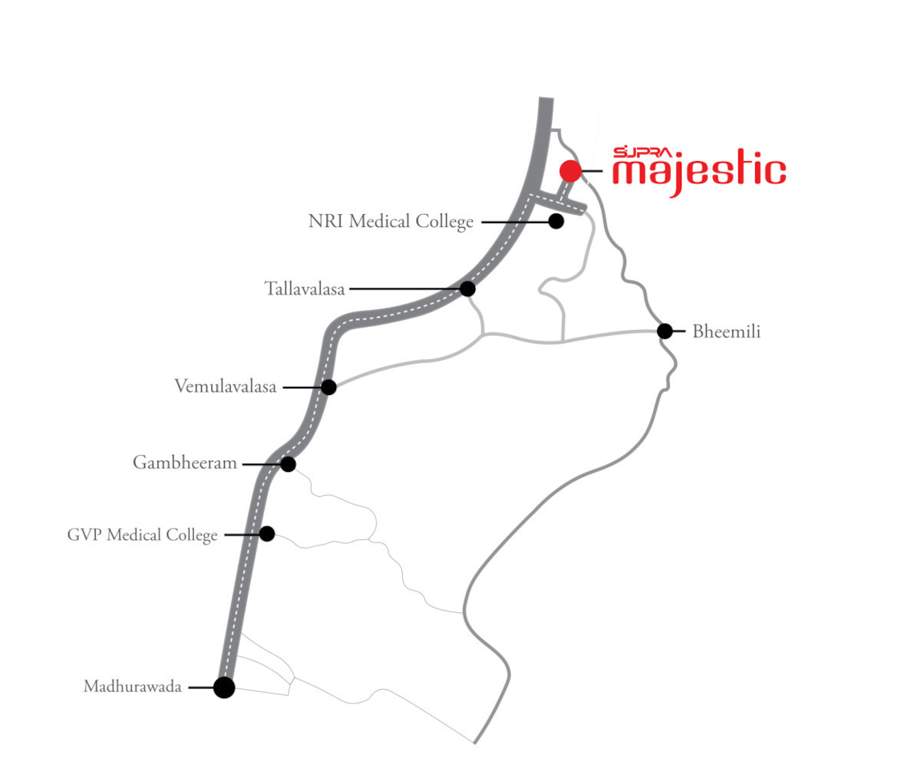  majestic Location Plan