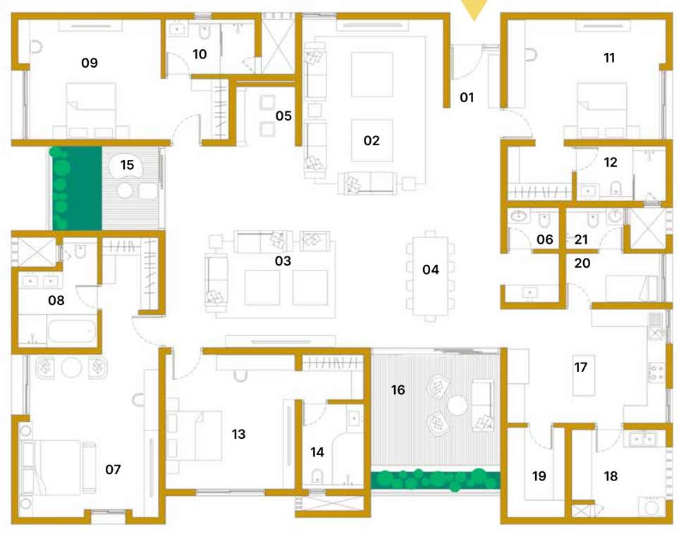  otomo Myscape Otomo Cluster Plan For 4, 5, 6, 7, 8, 9, 13, 14, 15, 20, 21, 22, 23 Floor