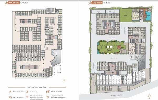  shree-aarna-sky-waves Block C Cluster Plan