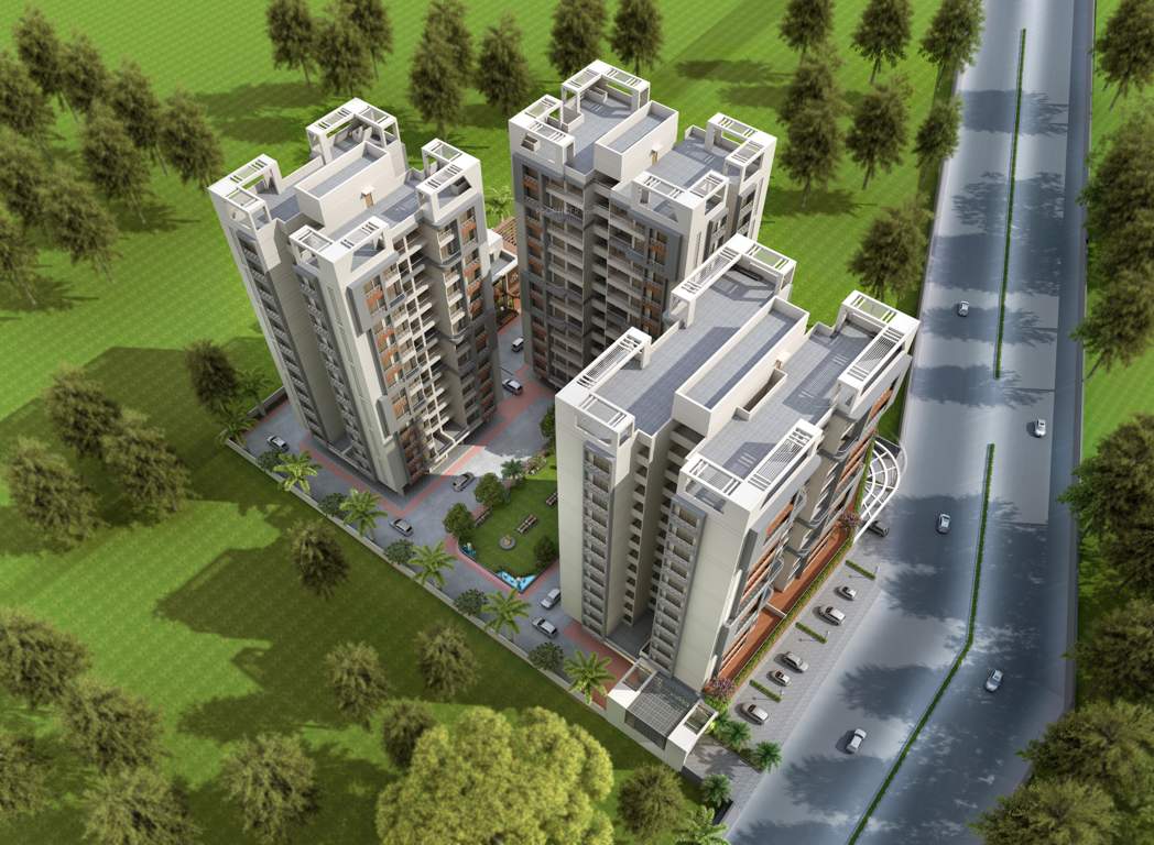  shree aarna sky waves Elevation
