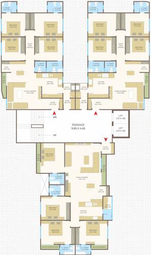  the-solitaire The Solitaire Cluster Plan from 1st to 10th Floor