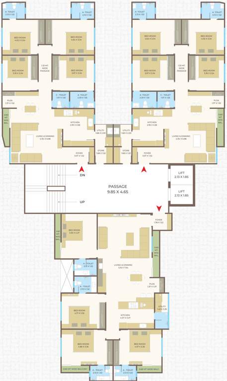  the solitaire The Solitaire Cluster Plan from 1st to 10th Floor